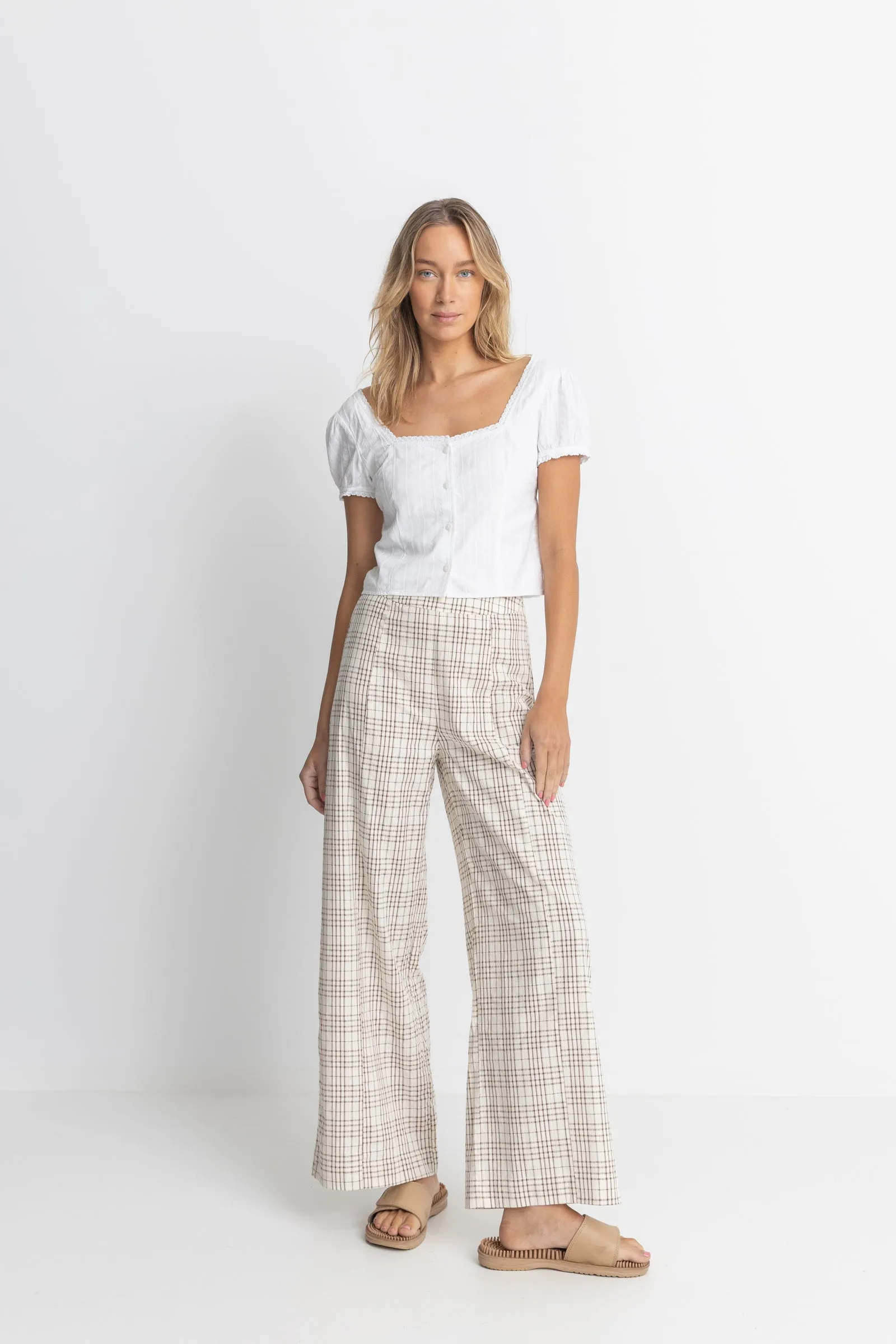 SADIE TOP - WHITE