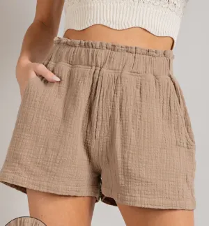 SALE Sand Soft Washed  Pocket Shorts