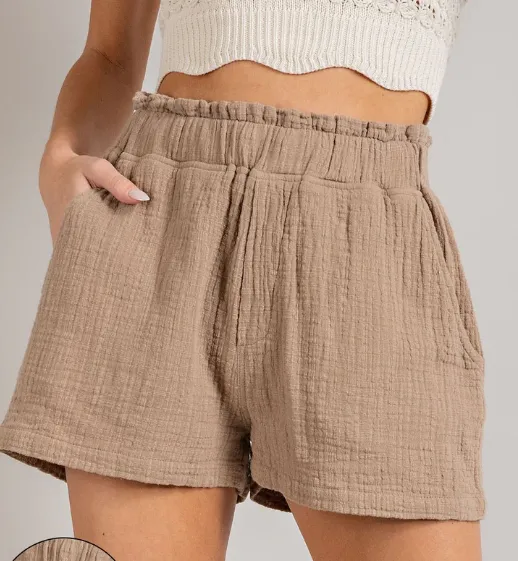 SALE Sand Soft Washed  Pocket Shorts