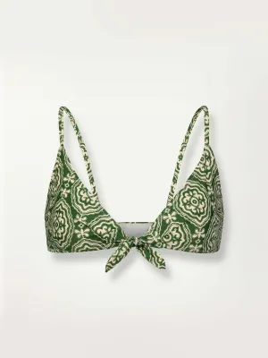 SARA | Tie Front Top