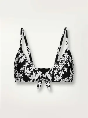 SARA | Tie Front Top