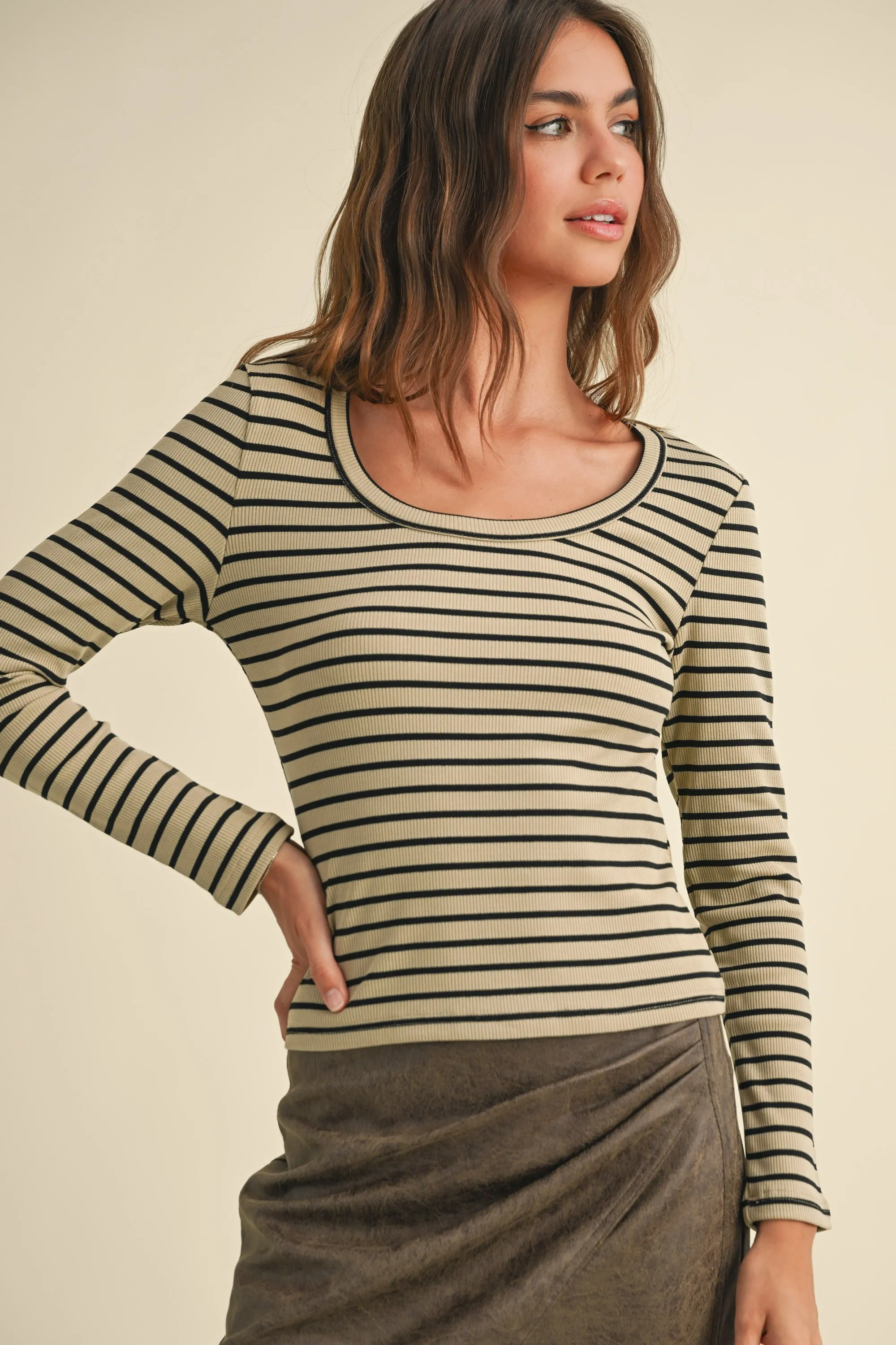 Seeing Stripes Top