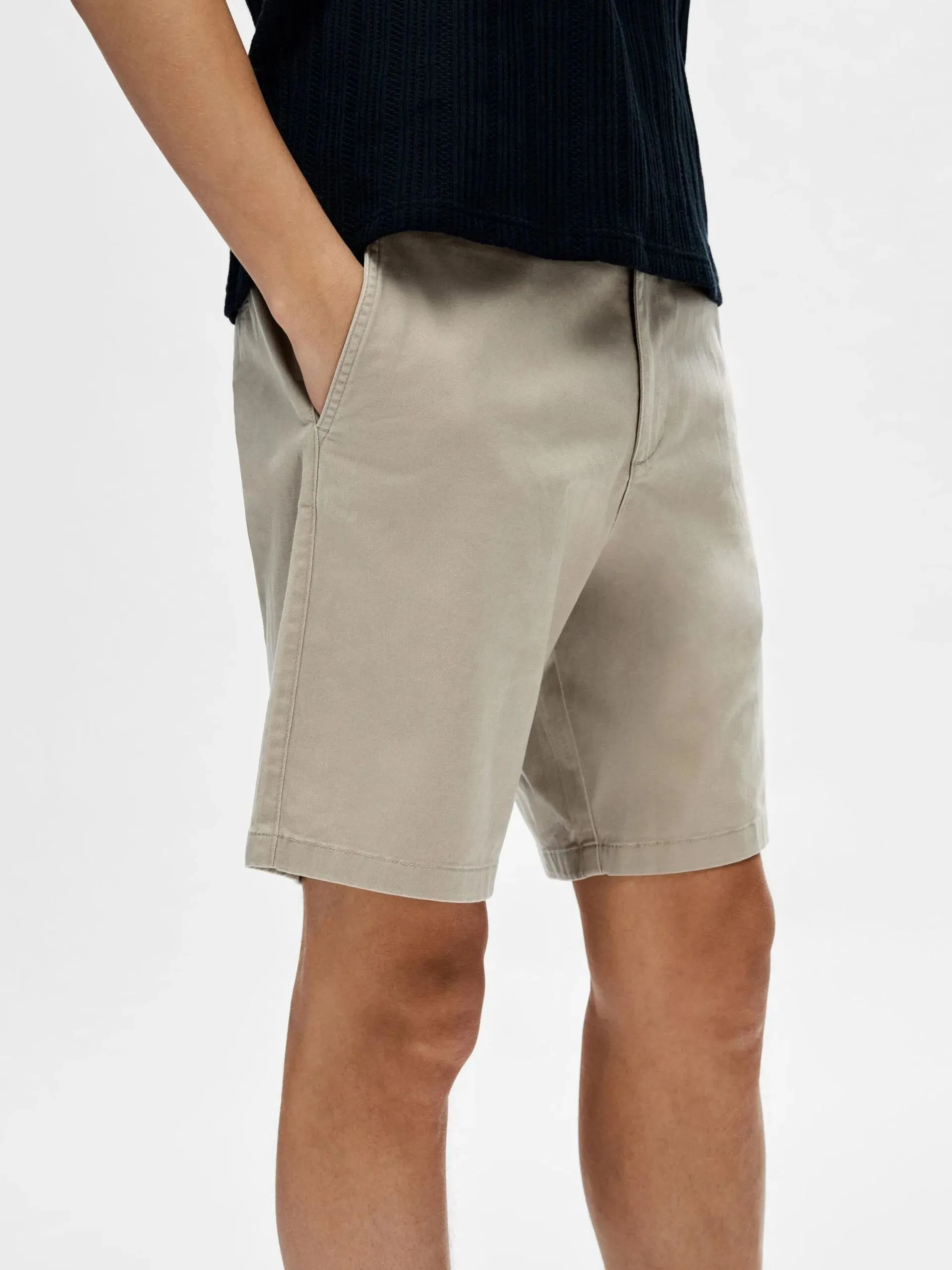 Selected Homme Regular Flex Fit Chinchilla