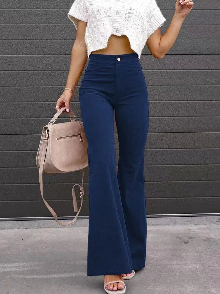 Shaina - Elegant High Trousers for Women