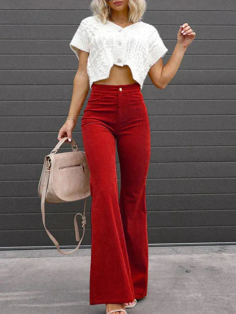 Shaina - Elegant High Trousers for Women