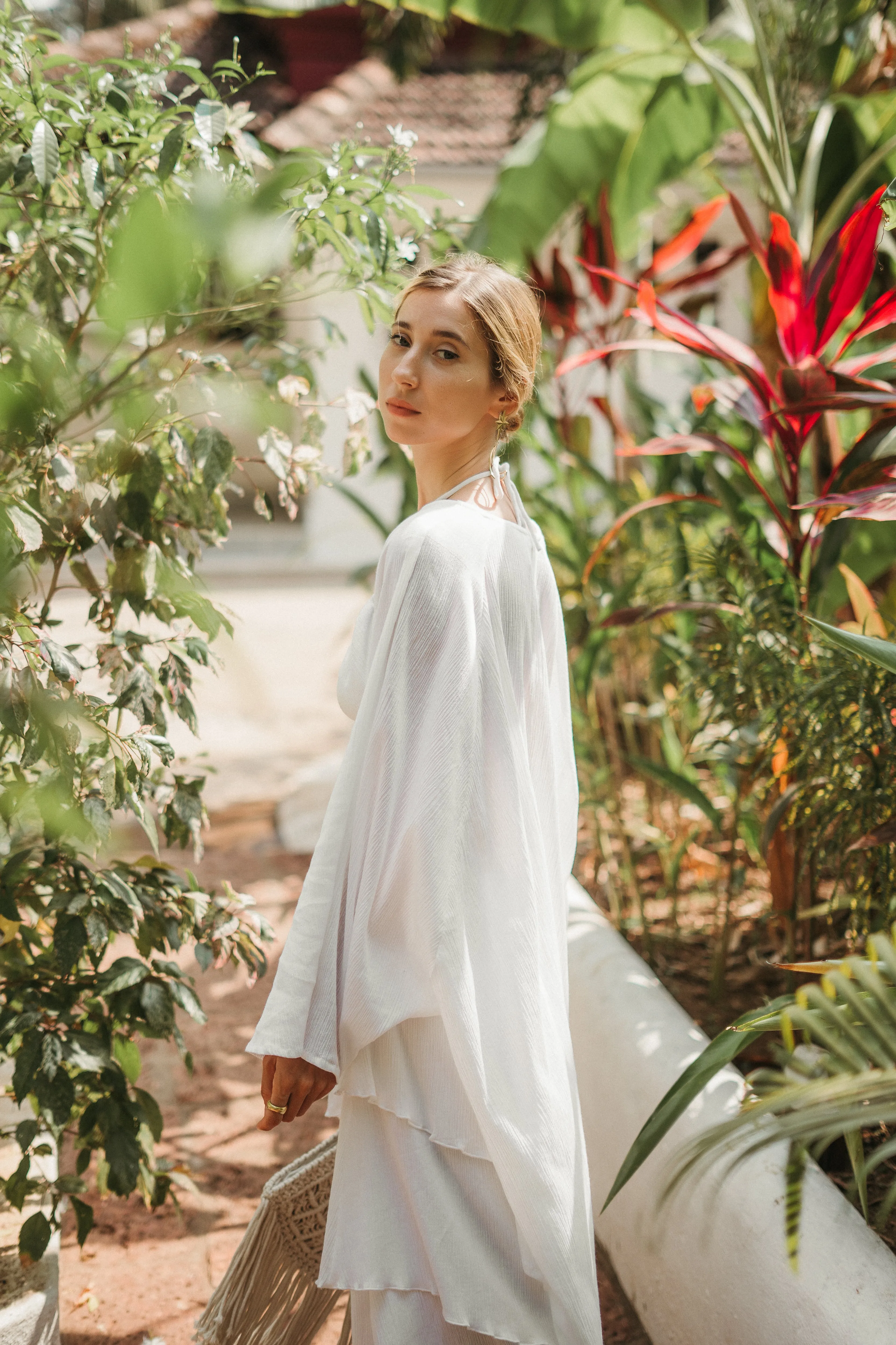 Shakti Kimono in Wispy White