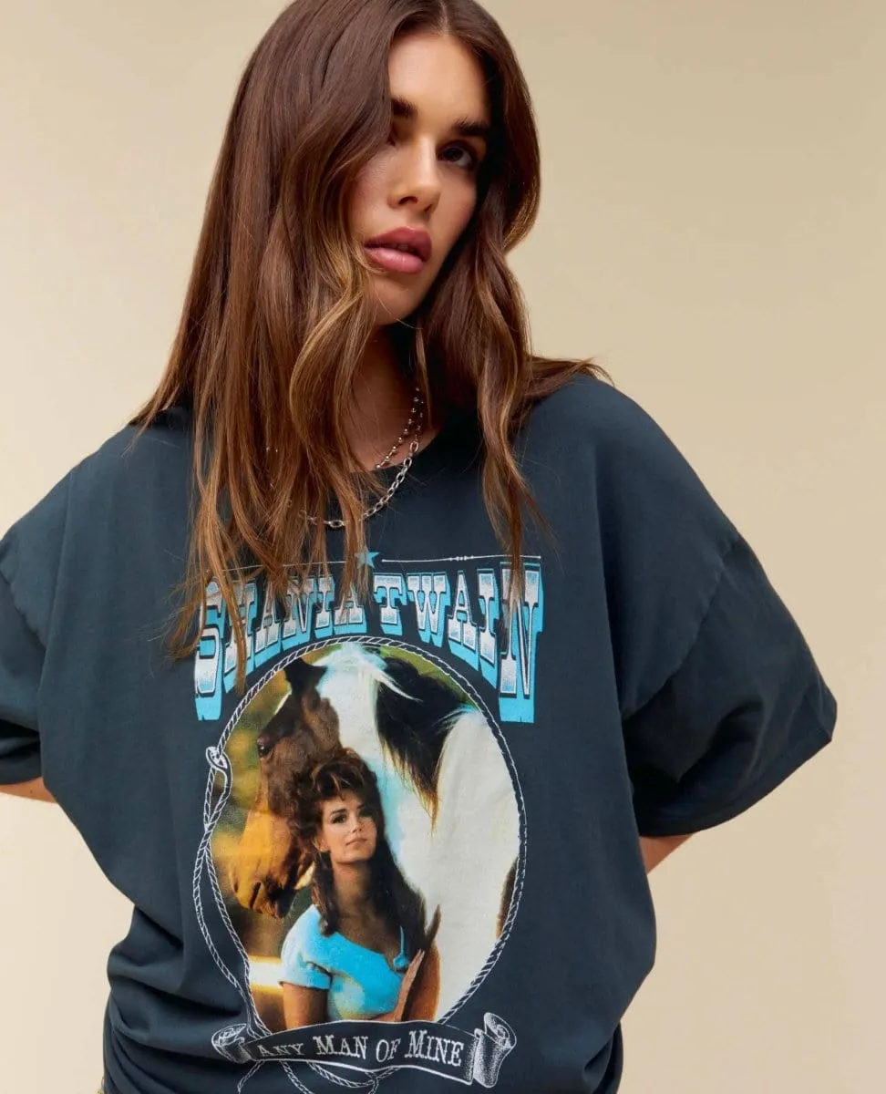 Shania Twain Any Man of Mine One Size Tee