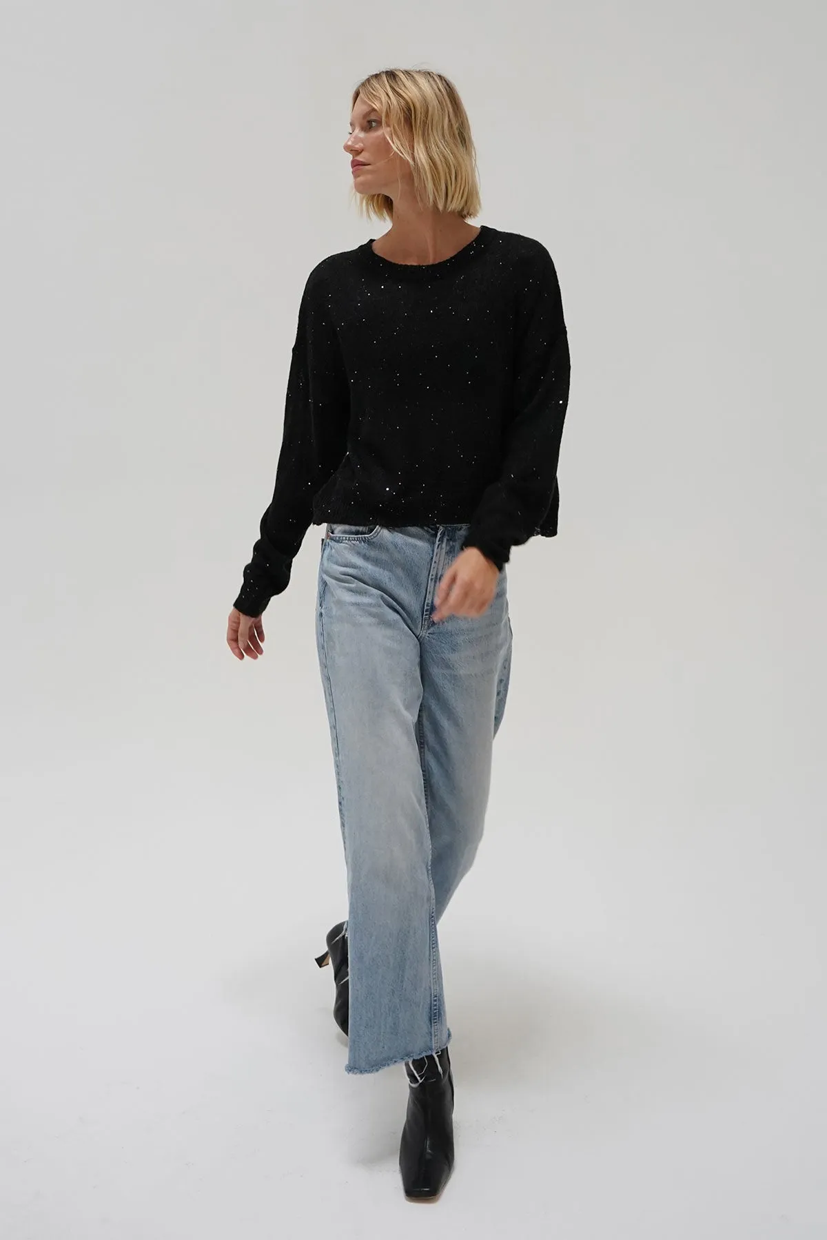 Sheye Sparkle Sweater - Black Night