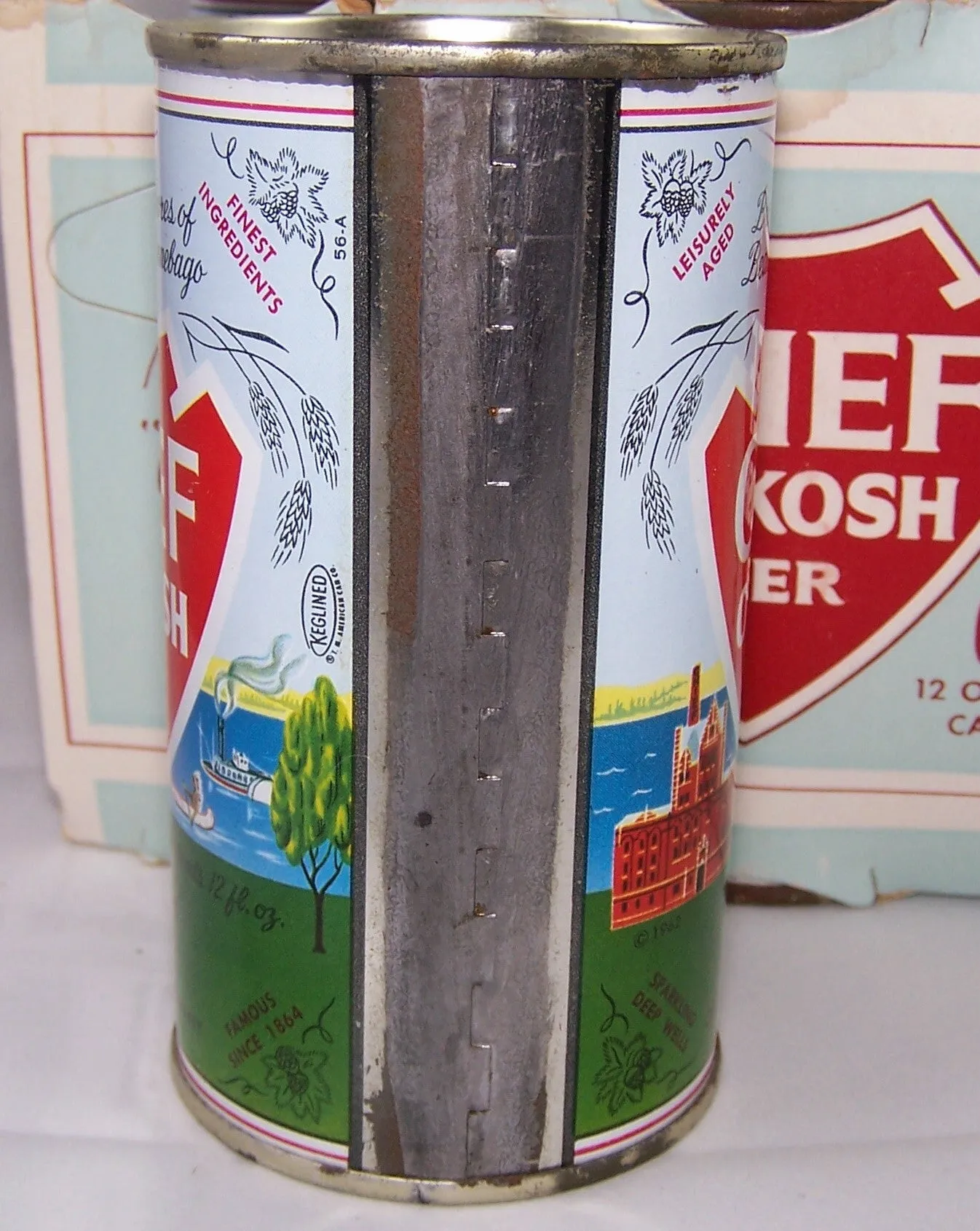 Six Chief Oshkosh Flat tops in original Holder, USBC 49-27, Grade 1/1  Sold on 6/6/15