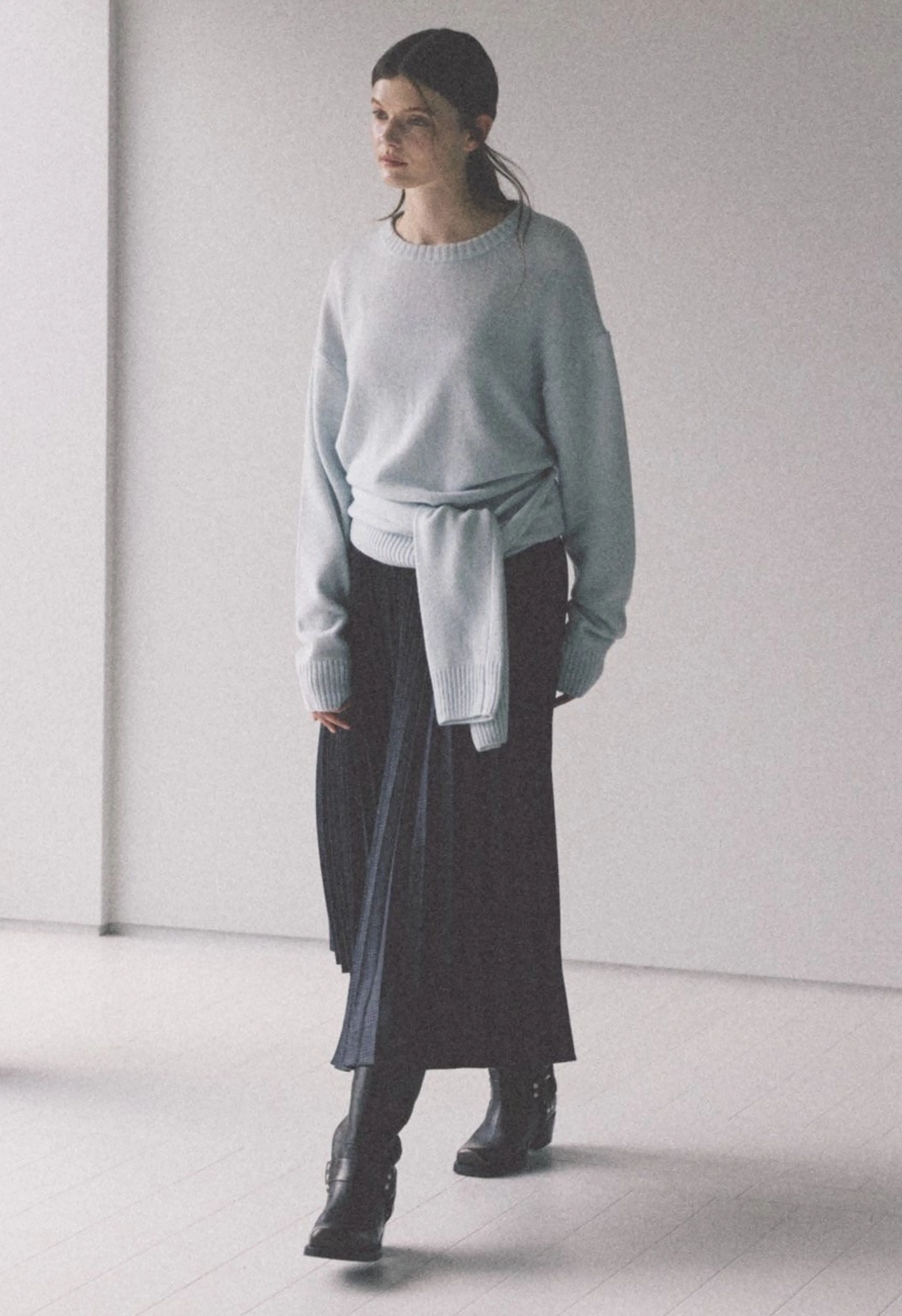 Sky Tie Back Sweater