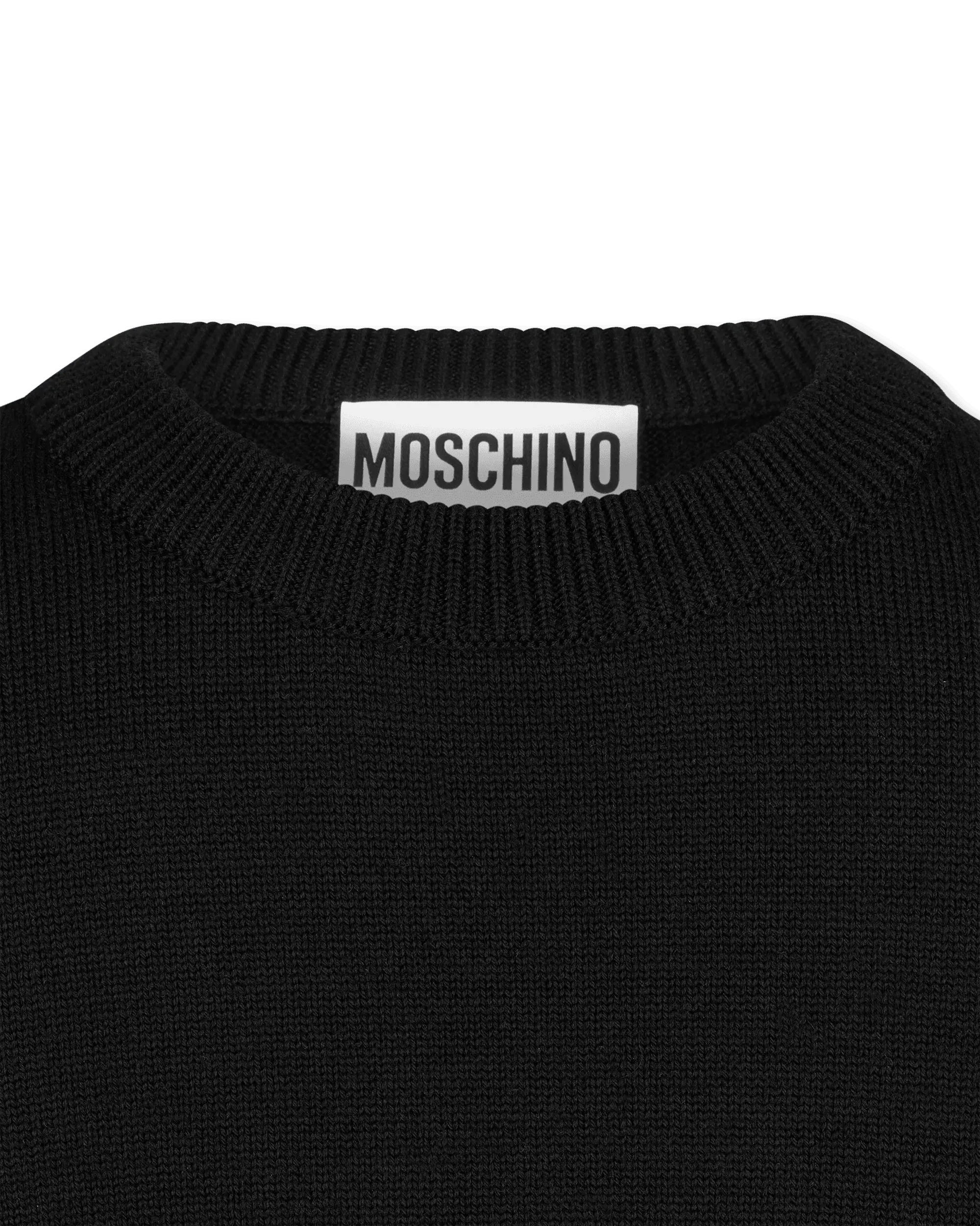 Sleeve Pocket Details Wool Short Sleeve Sweater