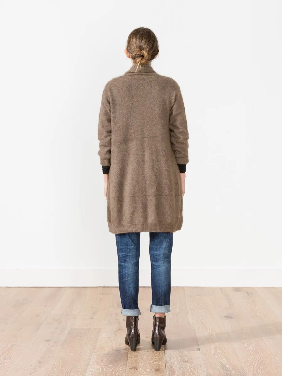 snap cardigan