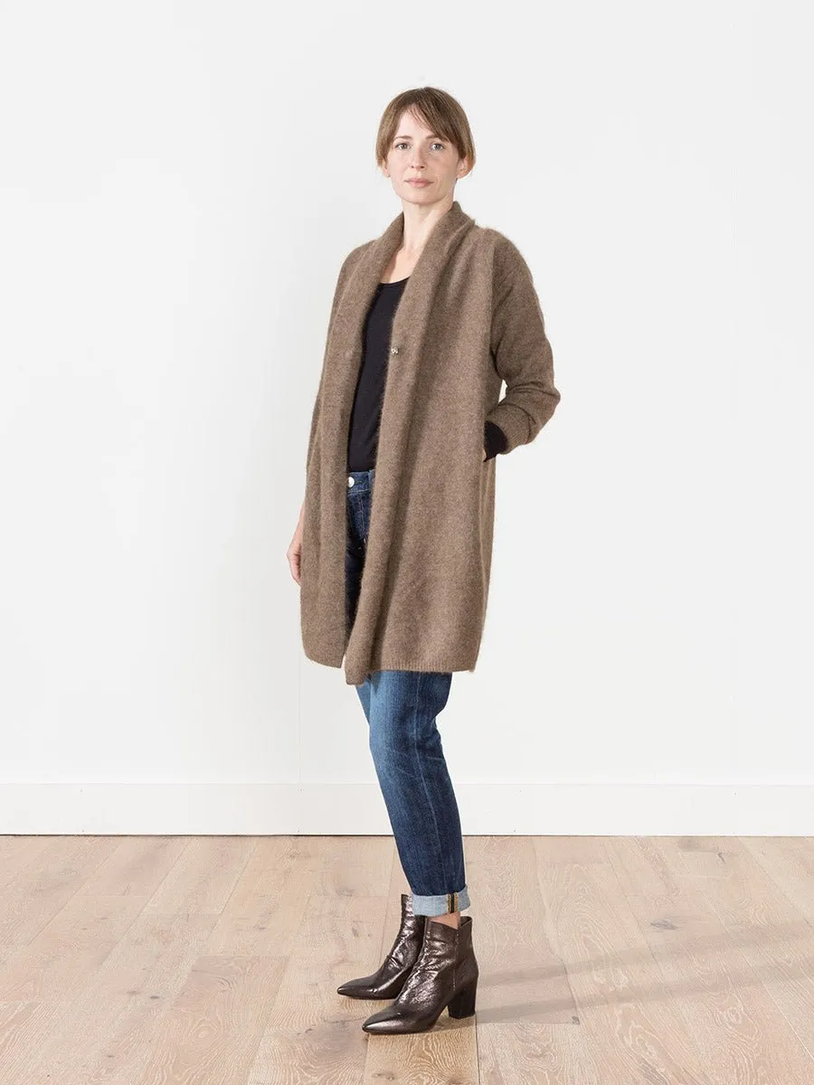snap cardigan