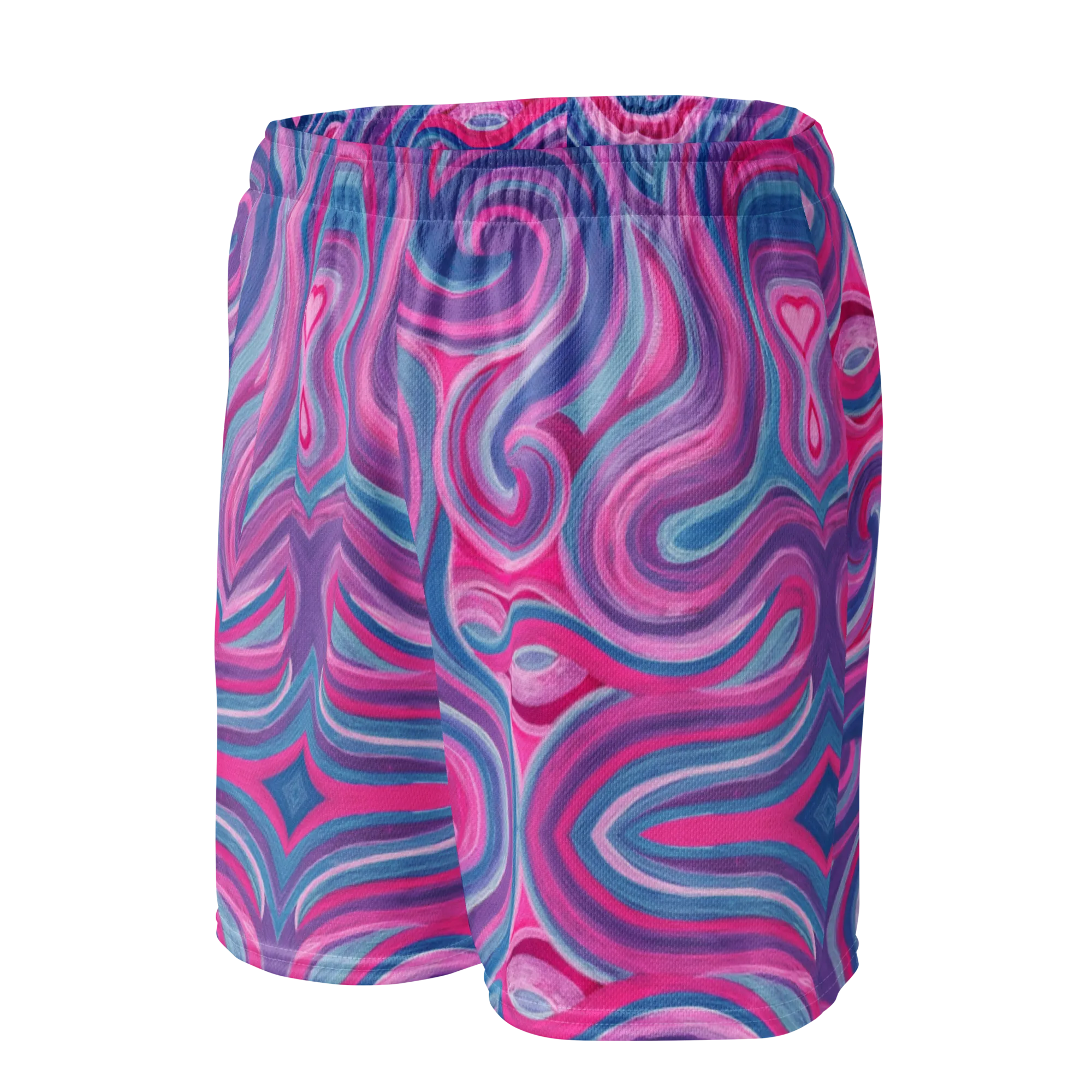 Soft Athletic Shorts (100% Recycled Material)- "Mystical" Design