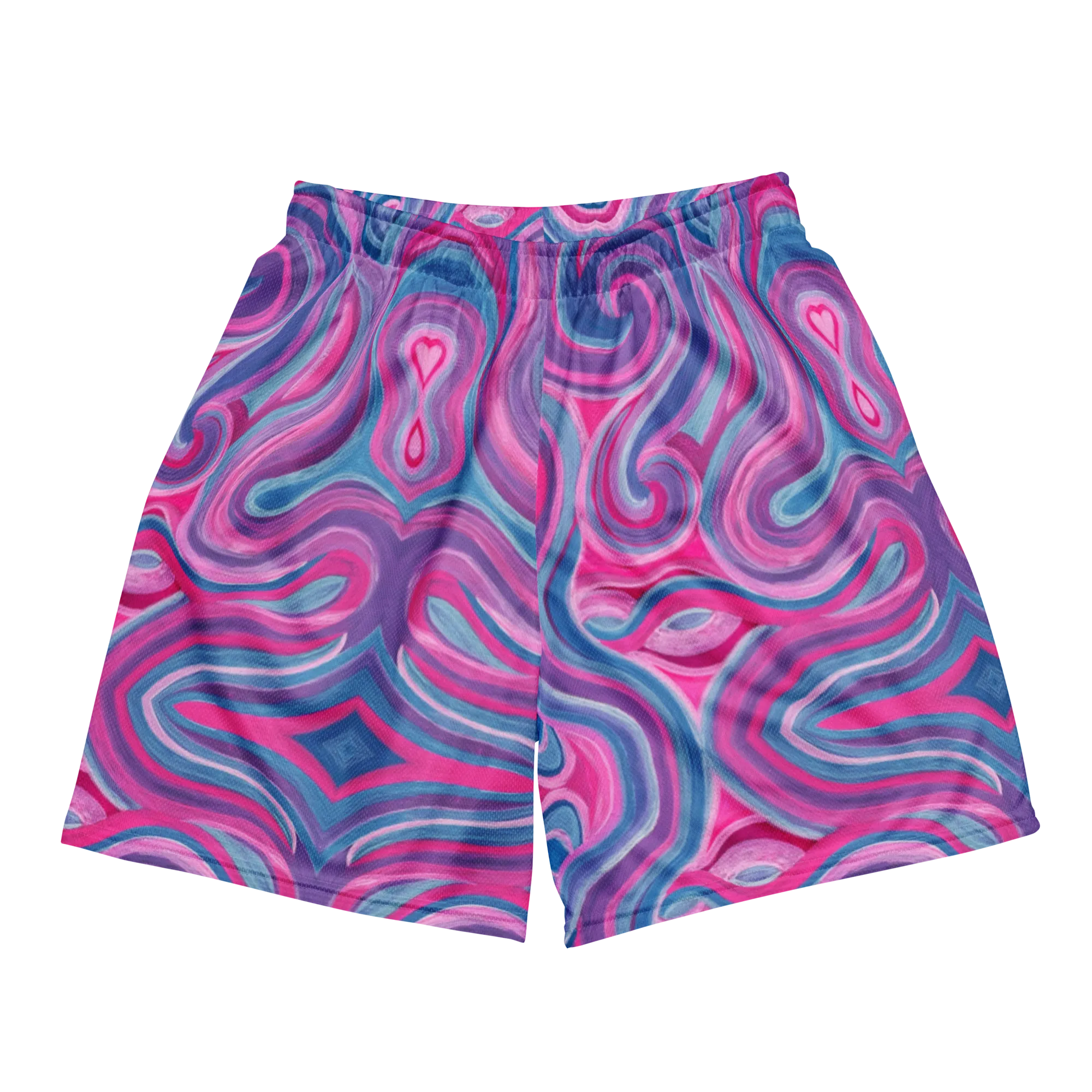 Soft Athletic Shorts (100% Recycled Material)- "Mystical" Design