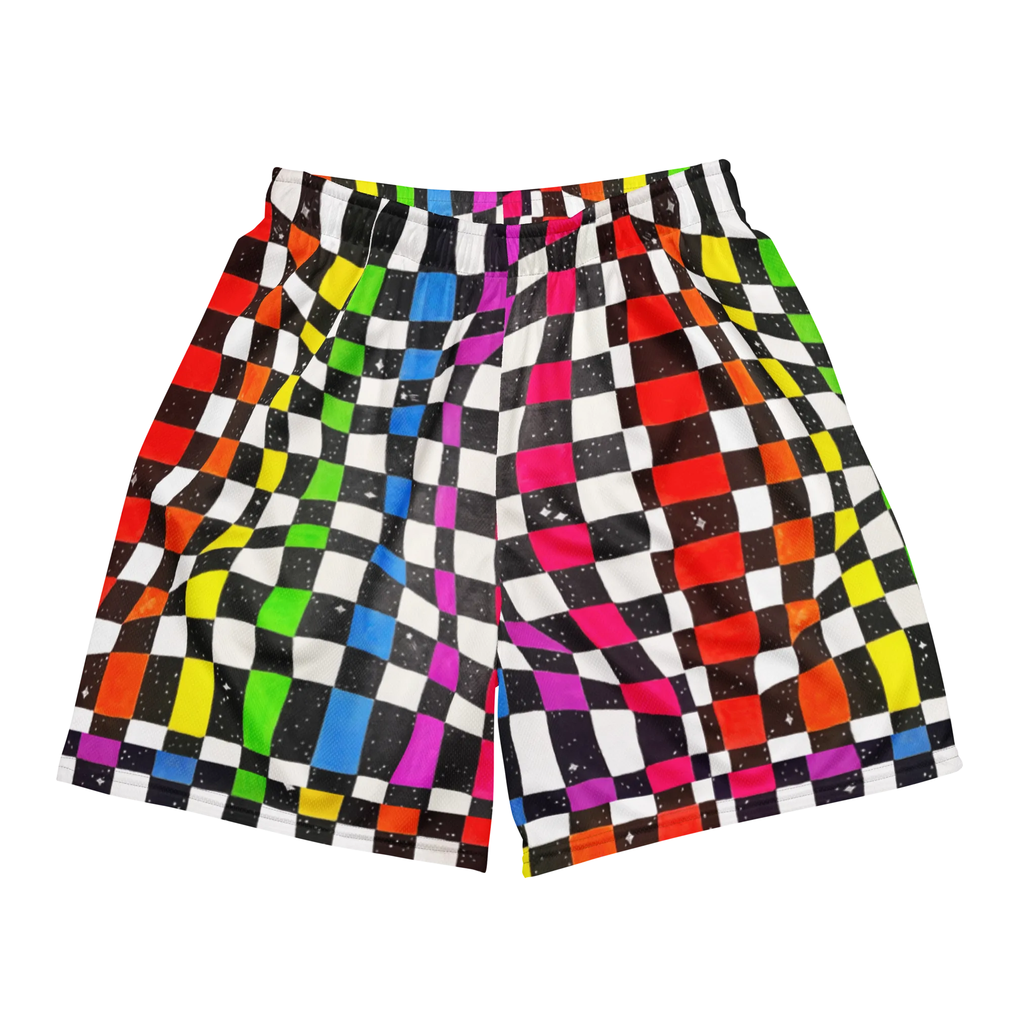 Soft Athletic Shorts (100% Recycled Material)- "Space Track" Design
