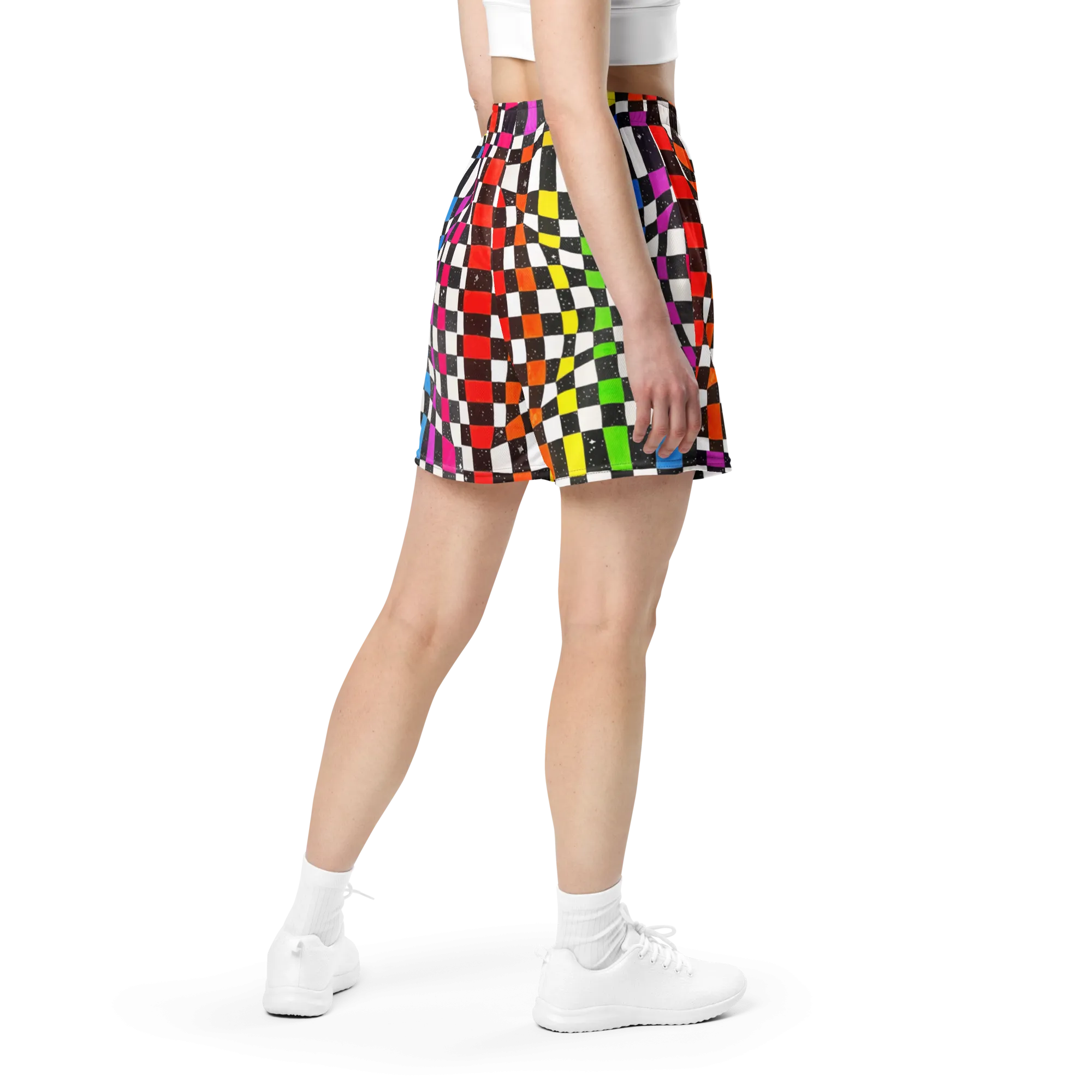 Soft Athletic Shorts (100% Recycled Material)- "Space Track" Design