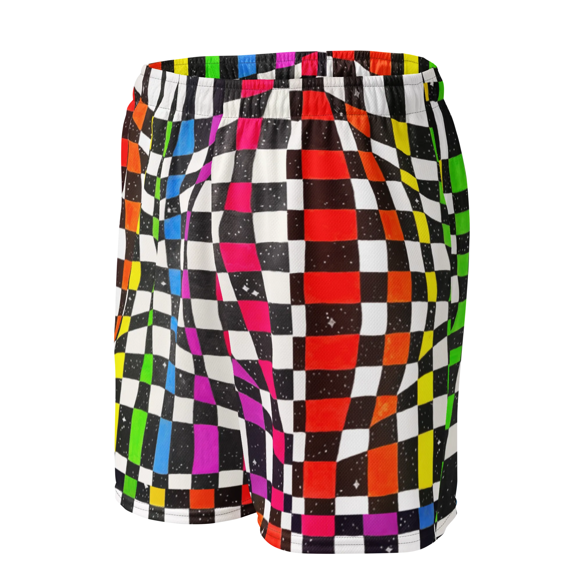 Soft Athletic Shorts (100% Recycled Material)- "Space Track" Design