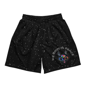 Soft Athletic Shorts (100% Recycled Material)- "Stella" x "We Rave In Peace" Logo Design