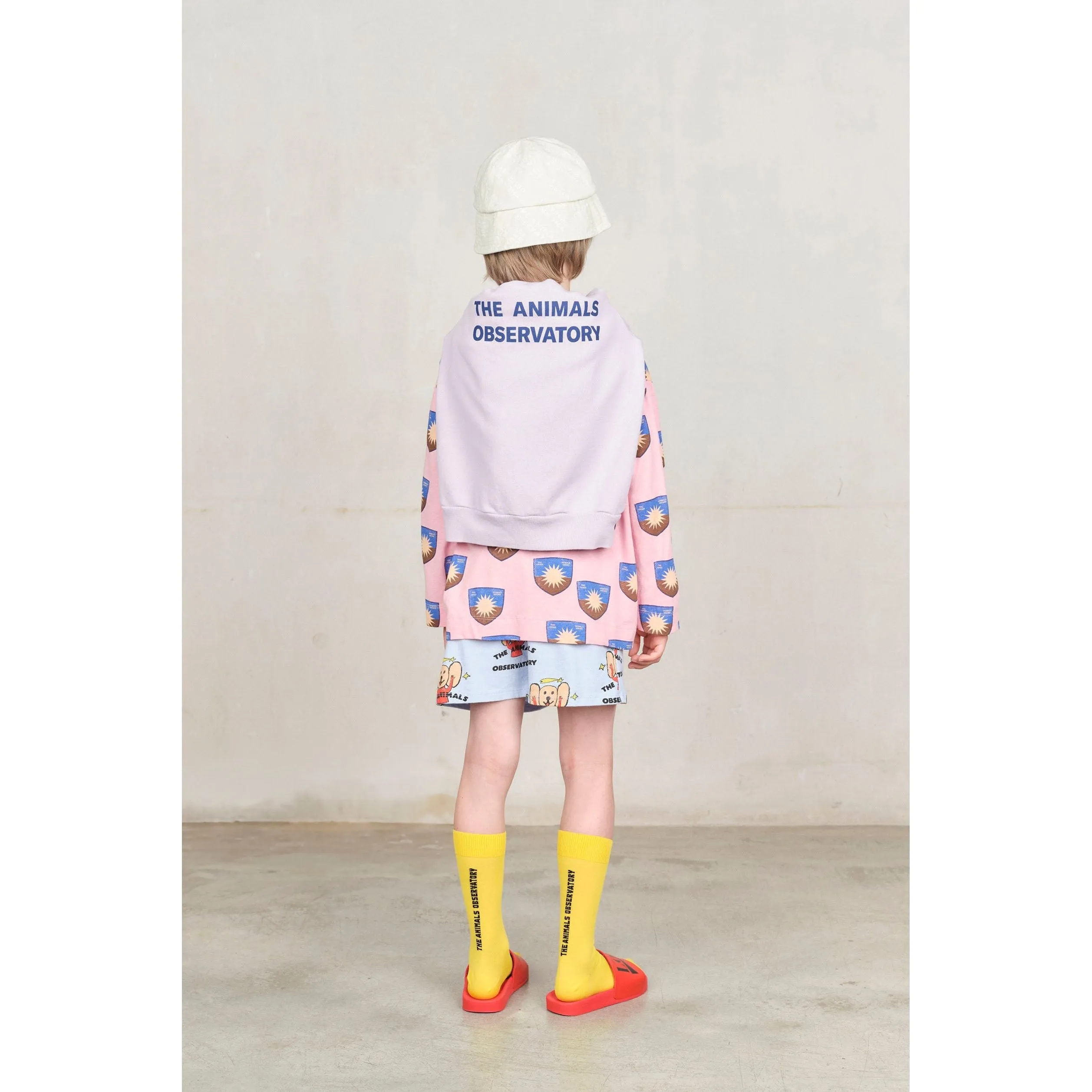 Soft Blue Poodle Shorts