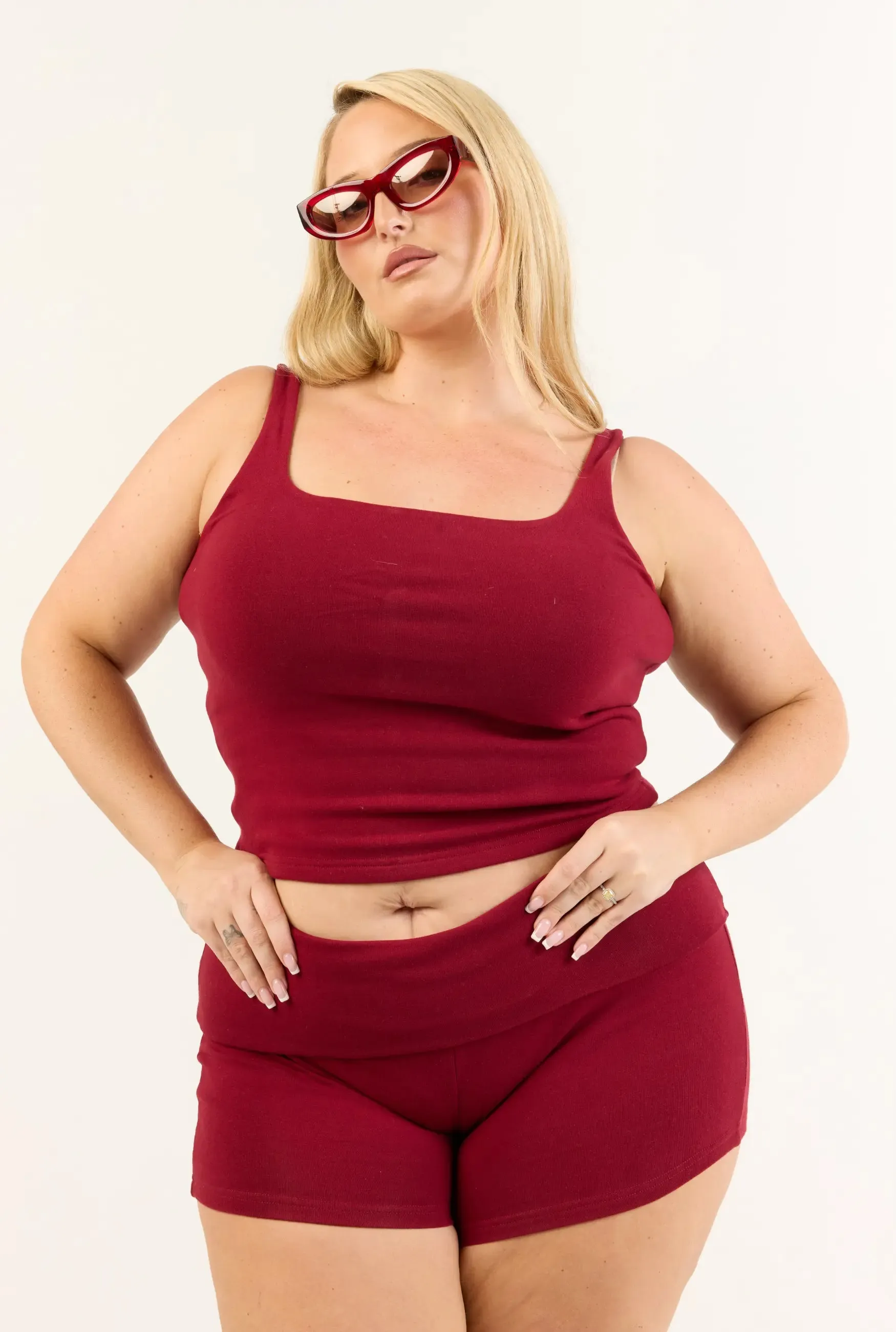 Soft Girl Short - Cherry
