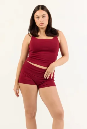 Soft Girl Short - Cherry