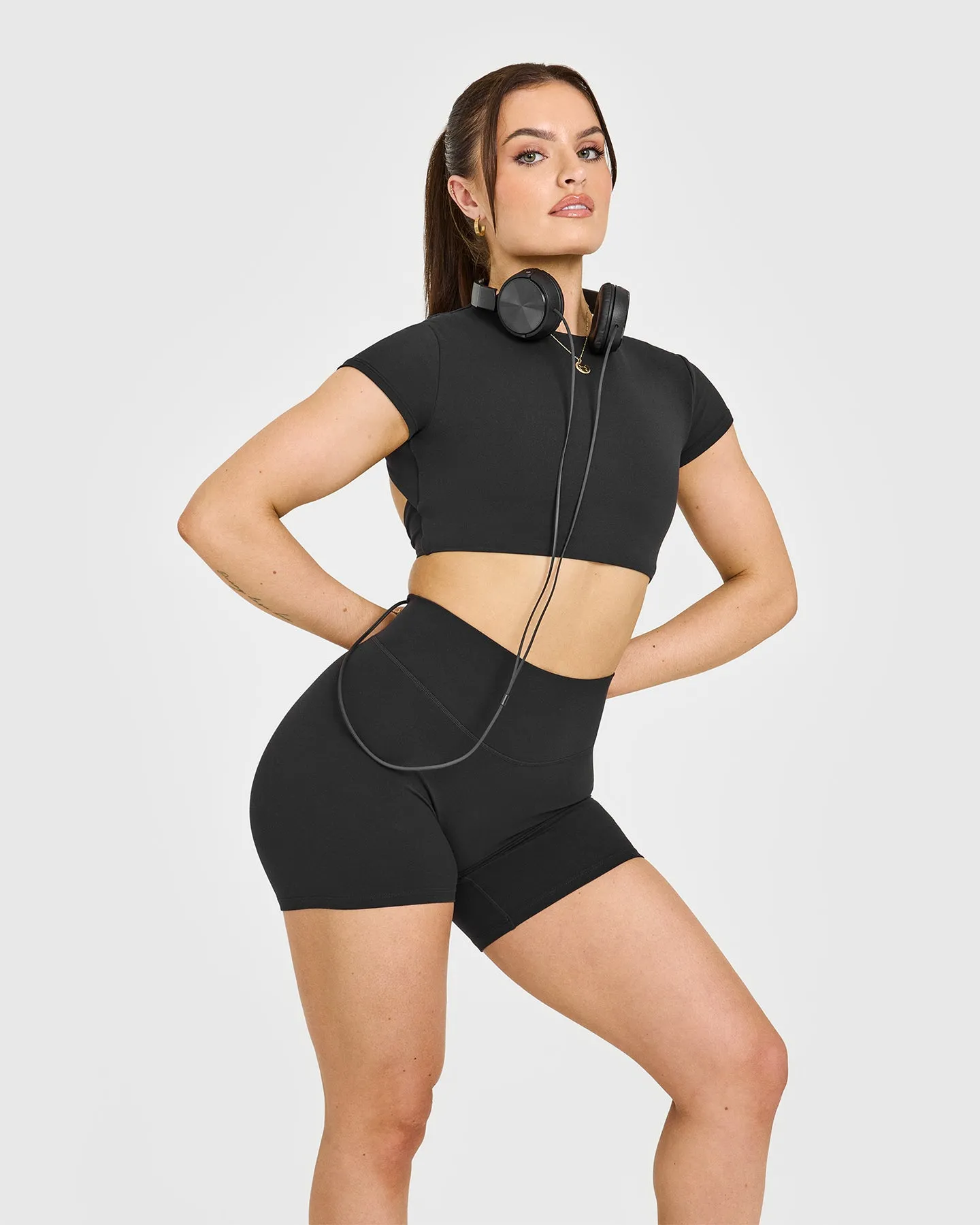 SoftMotion™ Shorts 6" | Soft Black