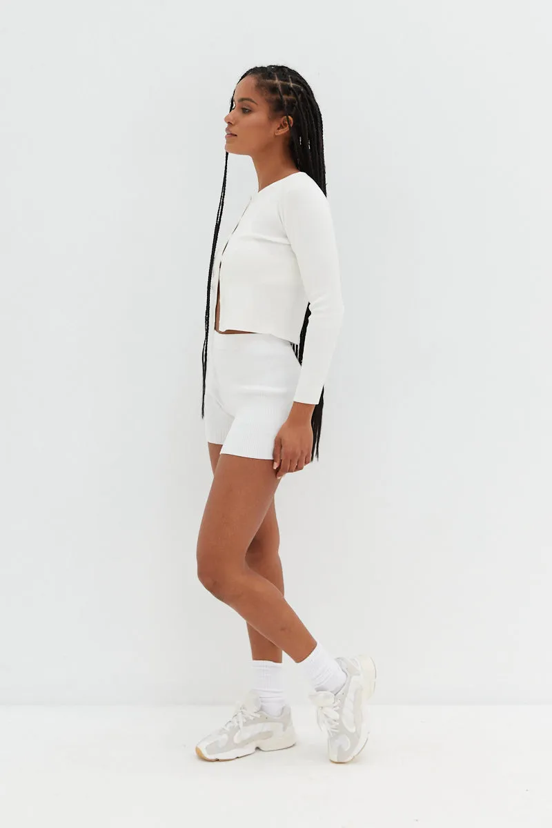 Sophie Cardigan - White