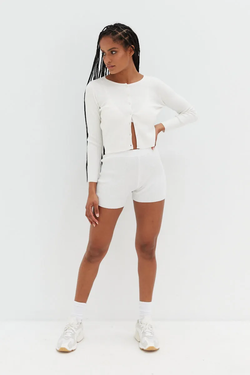Sophie Cardigan - White