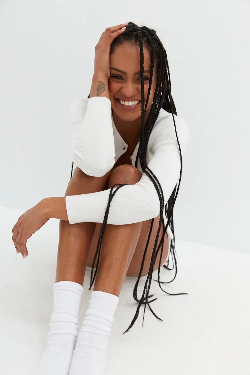 Sophie Cardigan - White