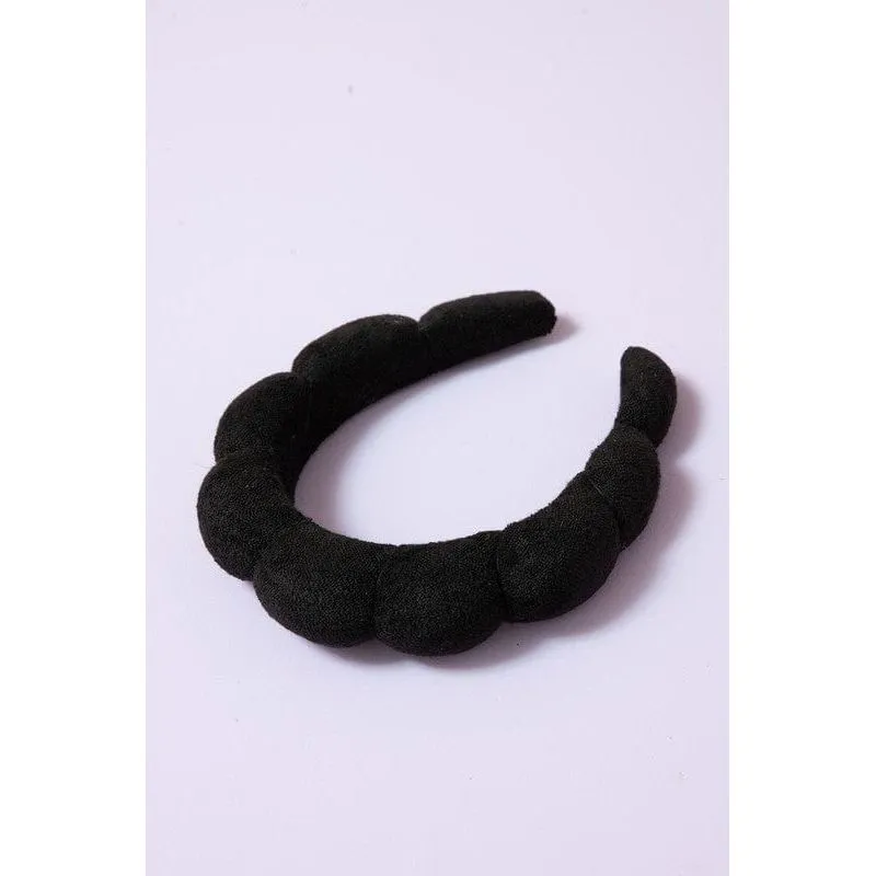 Spa Sponge Terry Towel Scalloped Headband