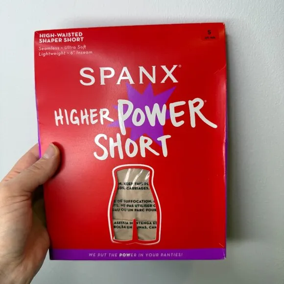 Spanx Higher Power Short in Soft Nude Size Small NWT
