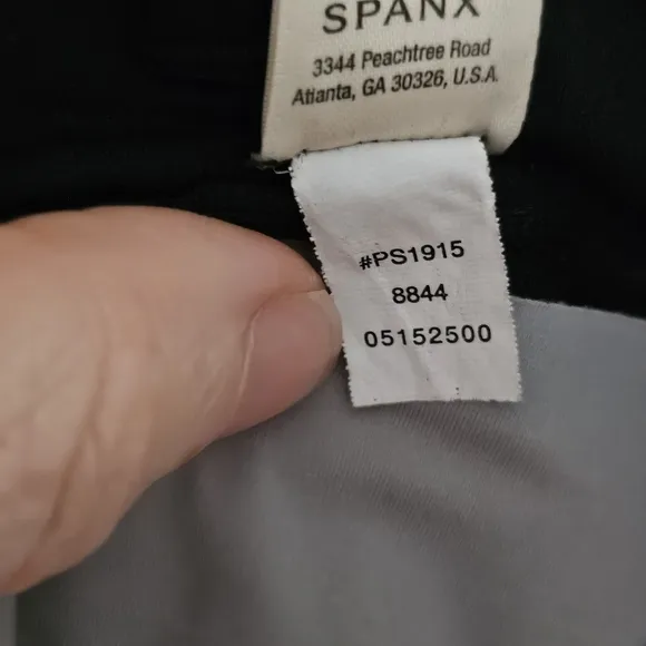 Spanx Shapeware Shorts Spanx Sculp OnCore High-Waisted Mid-Thigh Black sz XL