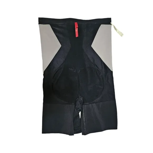 Spanx Shapeware Shorts Spanx Sculp OnCore High-Waisted Mid-Thigh Black sz XL