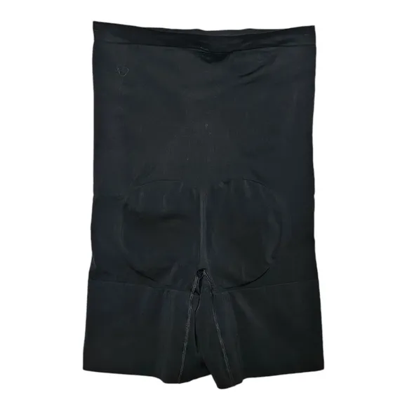 Spanx Shapeware Shorts Spanx Sculp OnCore High-Waisted Mid-Thigh Black sz XL