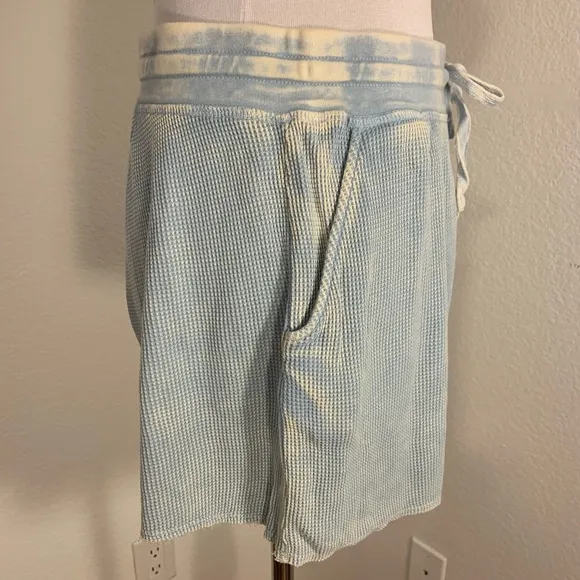 Splendid Womens Light Blue Thermal Shorts