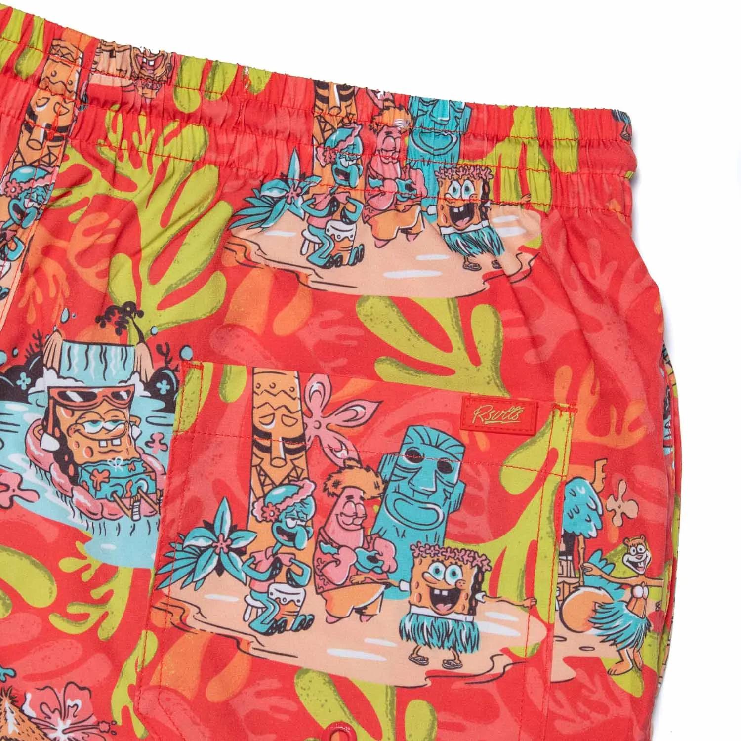 SpongeBob "Luau" – Hybrid Shorts