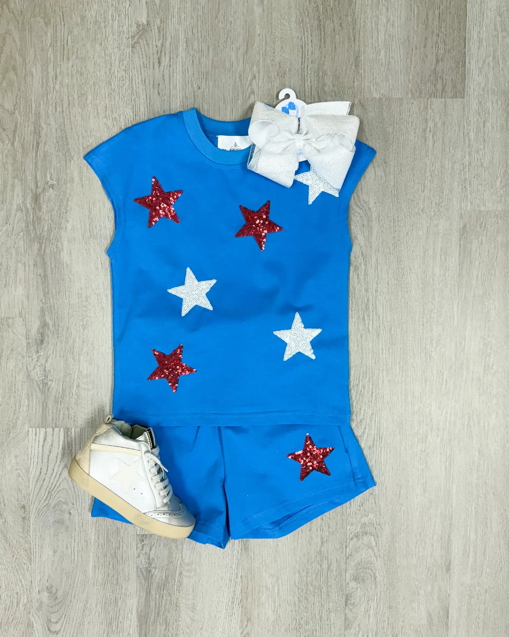 Stars Sequin Shorts