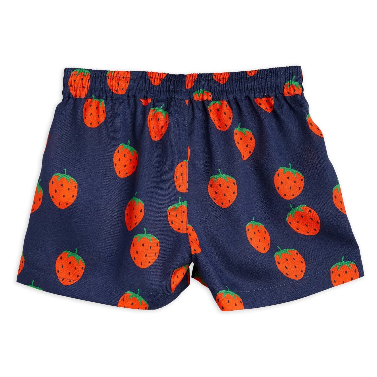 Strawberries Woven Shorts by Mini Rodini