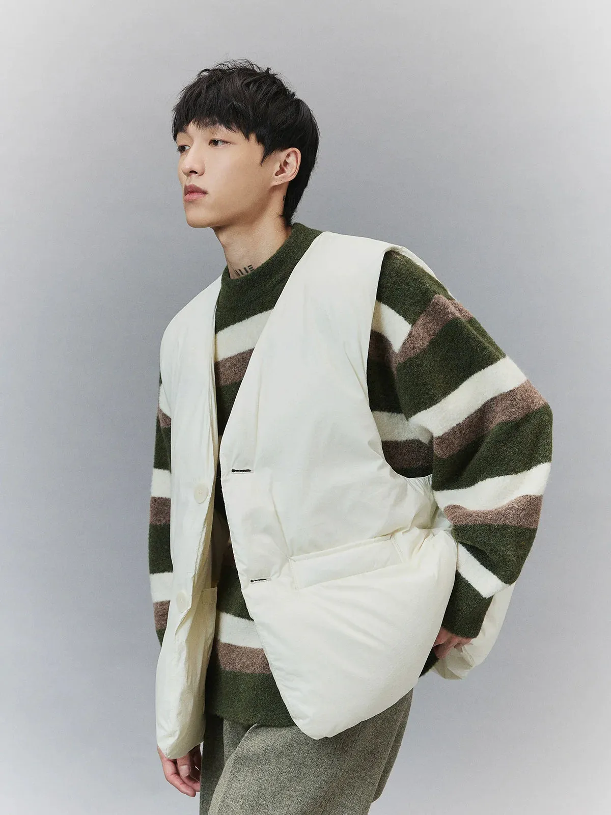 Striped Crew Neck Sweater
