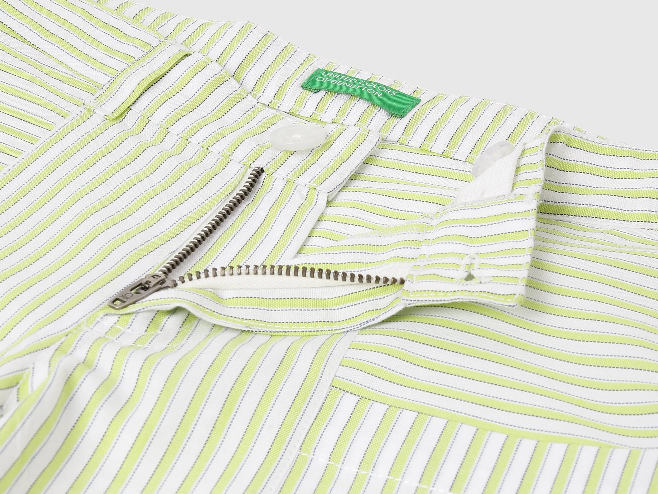 Striped Regular Fit Shorts
