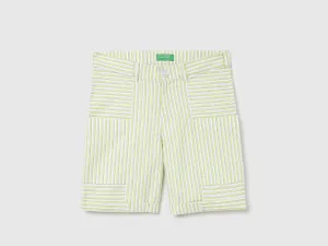 Striped Regular Fit Shorts