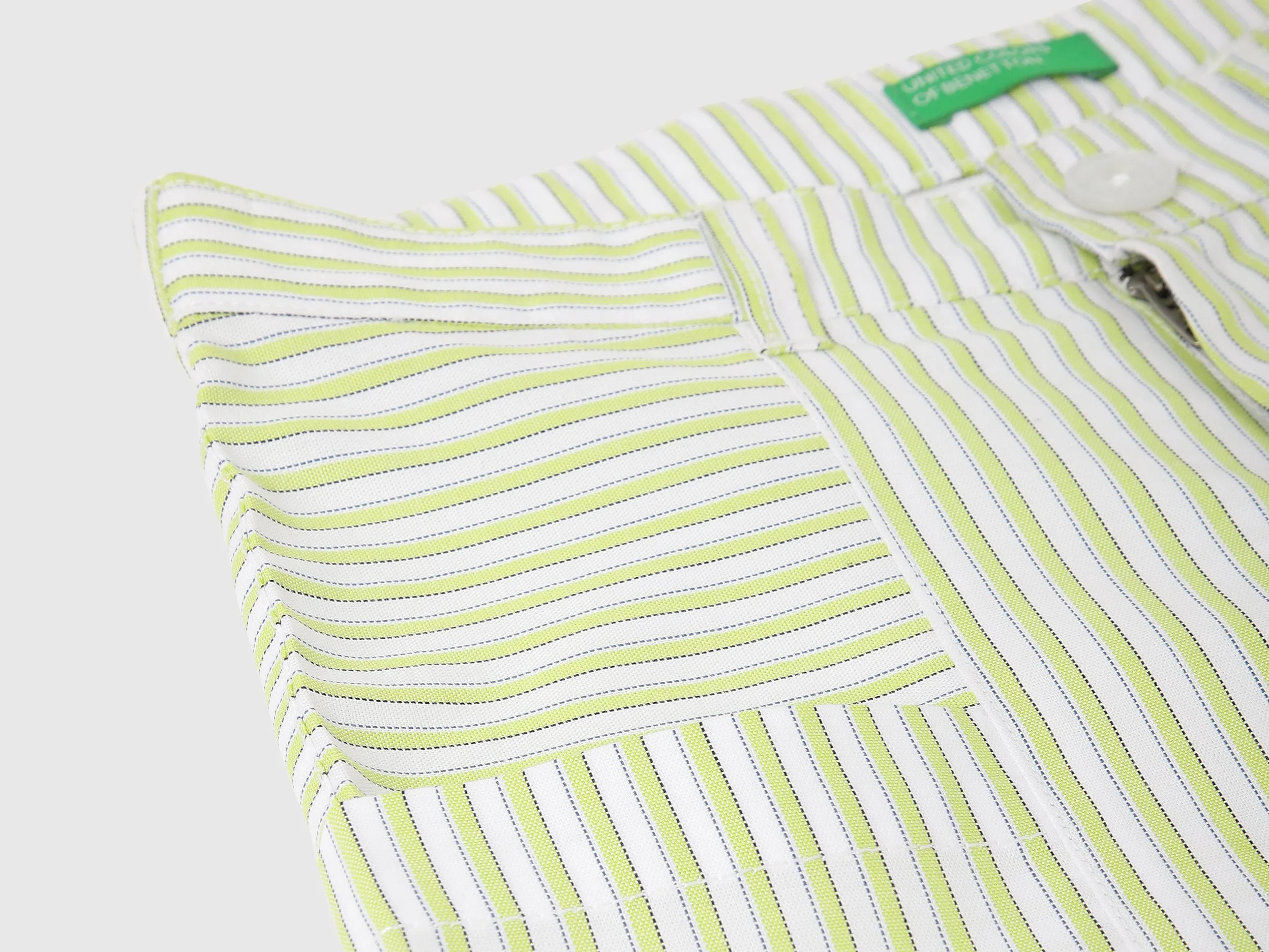 Striped Regular Fit Shorts
