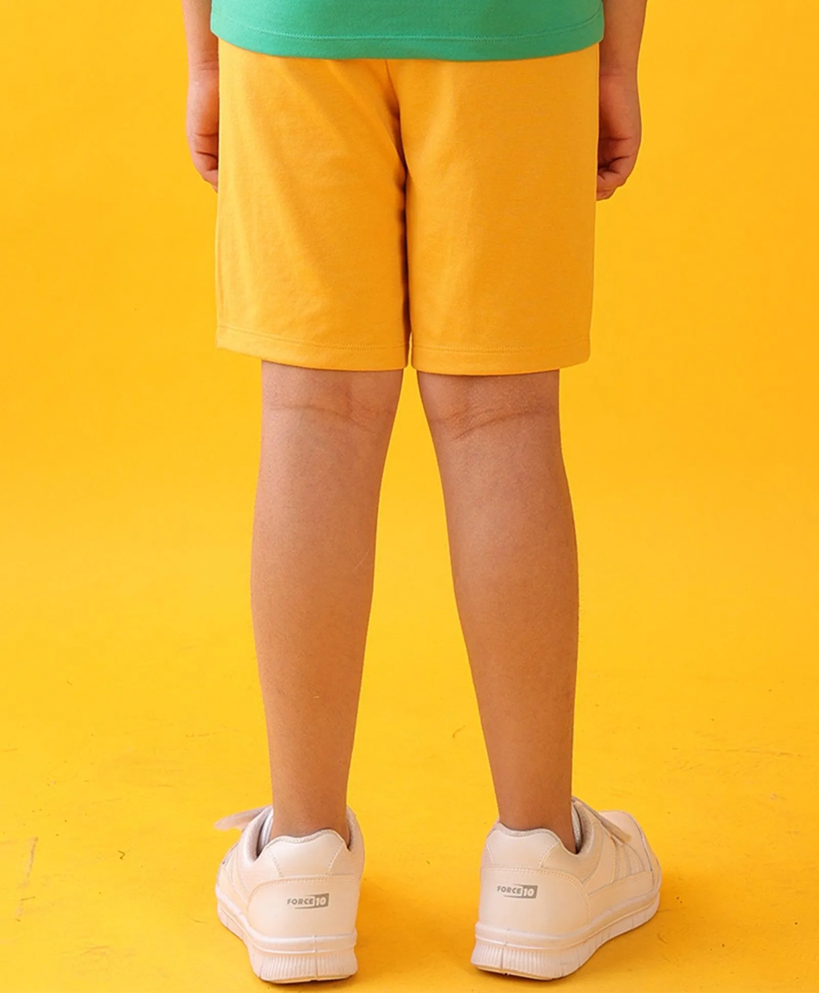 SUMMER MUSTARD BOYS SHORTS - MUSTARD