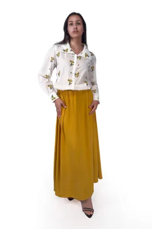 Sunlit Bloom Embroidered Blouse