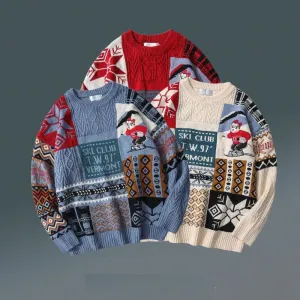 Sweety Bear Cartoony Sweater