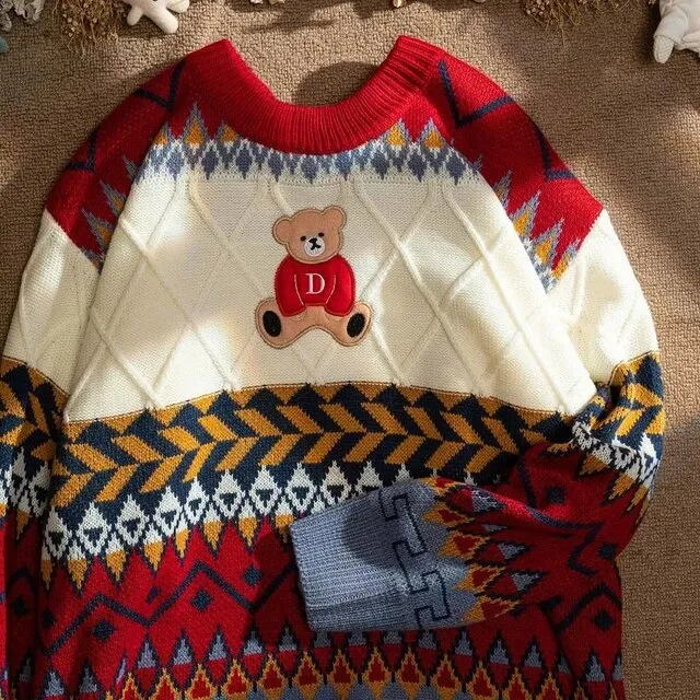 Sweety Bear Cartoony Sweater