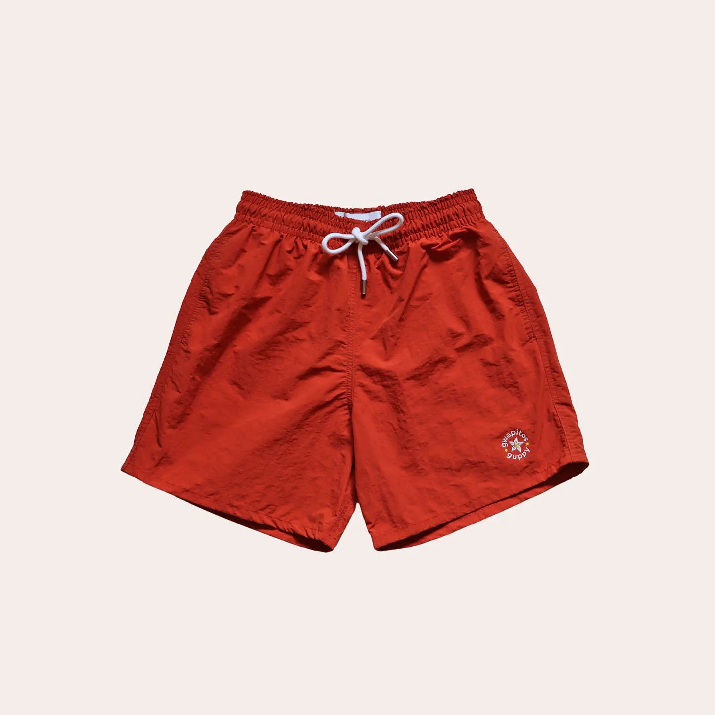 Take It Easy Icon Swim Shorts - Red