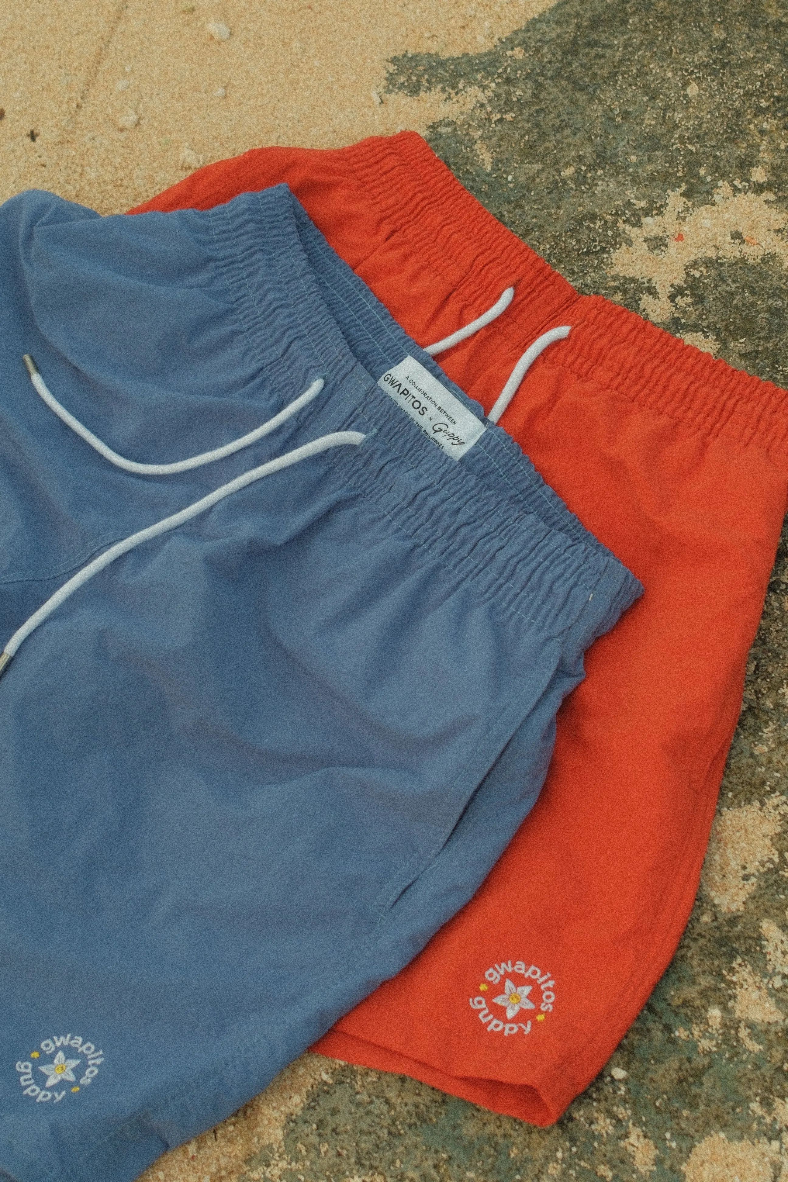 Take It Easy Icon Swim Shorts - Red