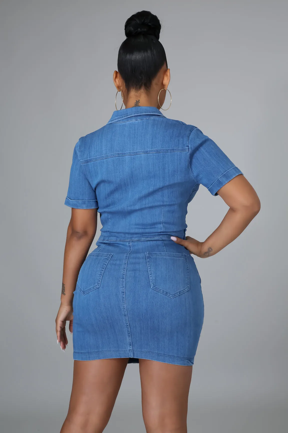 Tamala Denim Dress
